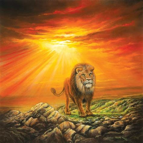 Lion Of Judah Canvas Art Print By Colorbyfeliks Icanvas