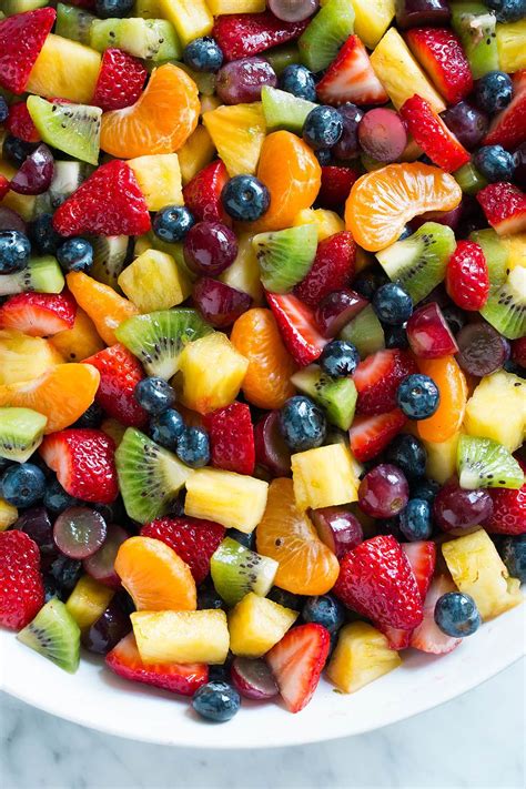 Honey Lime Rainbow Fruit Salad Best Fruit Salad Fruit Salad Recipes