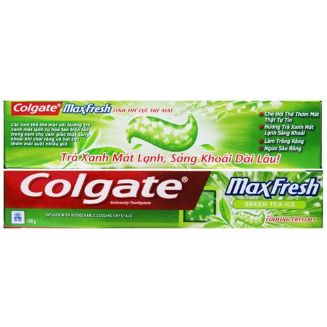 Colgate Toothpaste Max Fresh Green Tea Toothpaste 180g