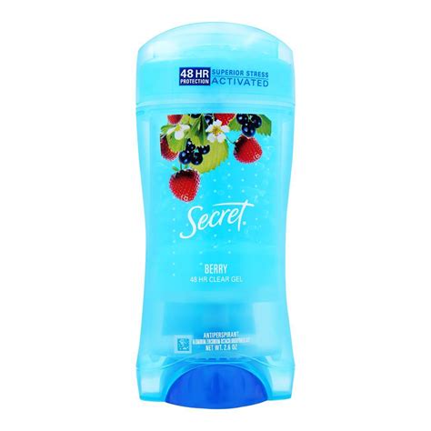Purchase Secret 48hr Berry Antiperspirant Clear Gel Deodorant For