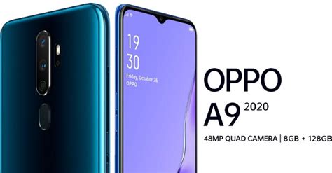 Oppo a9 2020 hadir dengan layar sunlight screen + blue shield hd+ waterdrop notch 6.5 inci dengan 4 kamera belakang dengan maksimum 48mp mendukung ultra wide dan ultra night mode, qualcomm. Oppo A9 2020 Harga Terbaru Mei 2020 dan Spesifikasi ...