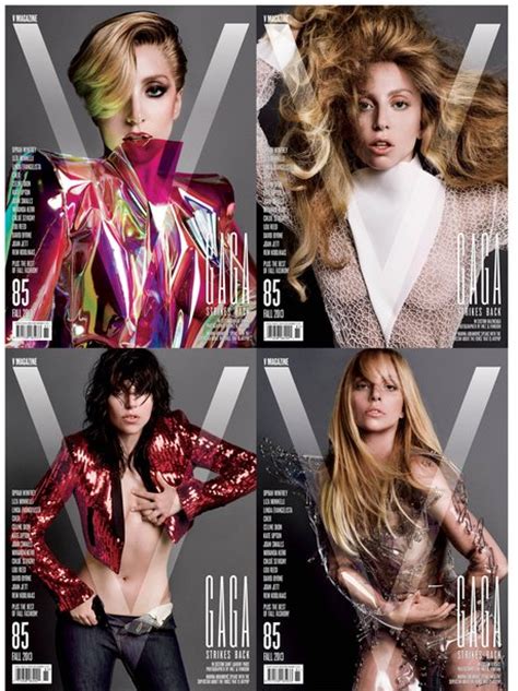 Lady Gagas V Magazine Photoshoot In Pictures Capital