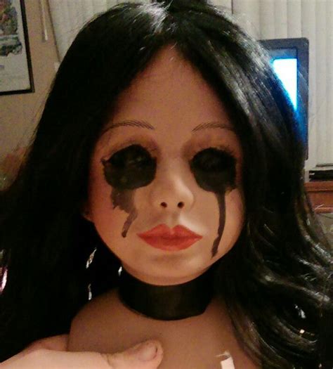 Ooak Porcelain Doll Head Doll Head Halloween Face