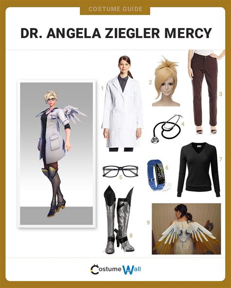 Dress Like Dr Angela Ziegler Mercy Angela Cool Costumes Overwatch