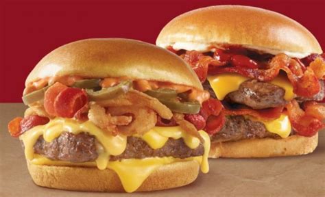 wendy s introduces new bacon jalapeño cheeseburger bacon jalapeño double cheeseburger and