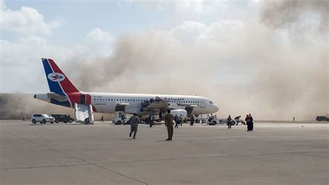 Yemeni Officials Say Blast At Aden Airport Kills 22 Wounds 50
