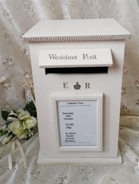 Decided To Try Making Wooden Wedding Postboxes N This Is The Result