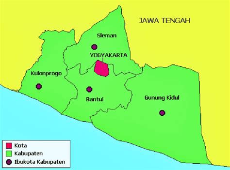 Peta Lengkap Indonesia Yogyakarta Tourism Map My Xxx Hot Girl