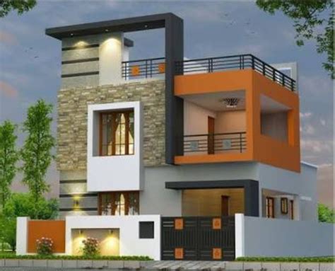 Homeku 2nd Floor Indian House Front Elevation Designs Photos 2020