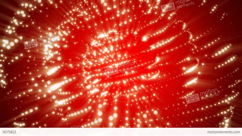 Abstract Light Dots Sphere Motion Background Seamless Loop