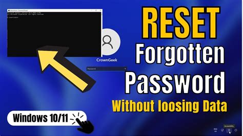 How To Reset Forgotten Password In Windows 10 11 Without Losing Data