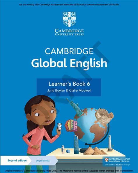 Cambridge Global English Learners Book 6 With Digital Access 1 Year