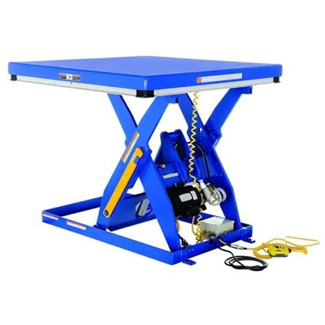 Mild Steel Hydraulic Scissor Lift Table For Material Handling