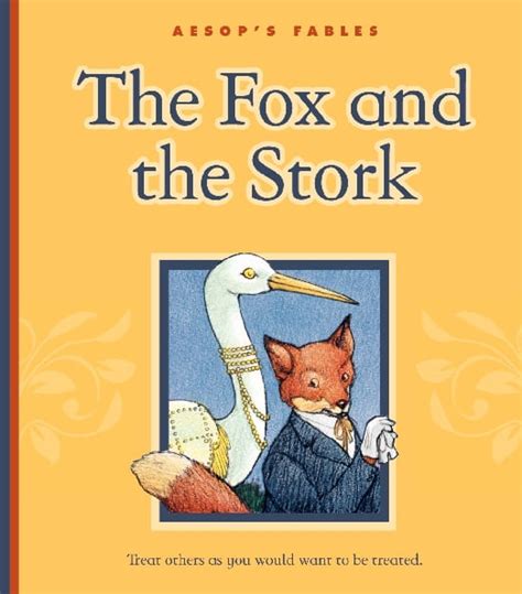 Aesops Fables The Fox And The Stork Hardcover