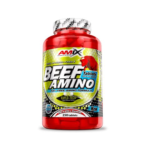 Amix Beef Amino Tablets Complemento Alimenticio