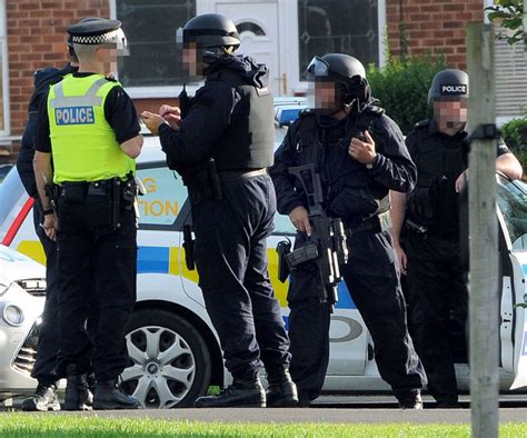 Armed Police Raid Homes In Guisborough Teesside Live