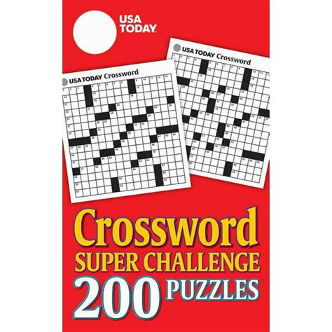 Usa Today Puzzles Usa Today Crossword Super Challenge Volume 25 200