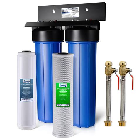 Ispring 2 Stage Whole House Lead Iron Reducing Water Filtration System