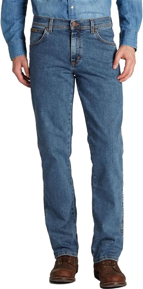 Wrangler Mens Texas Contrast Jeans Uk Clothing