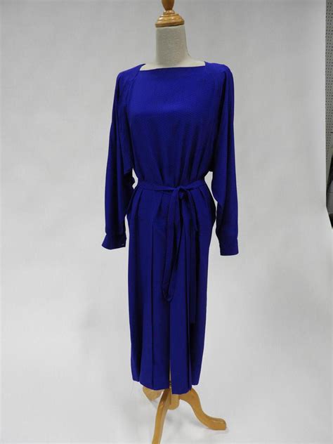 Murrays Auctioneers Lot 164 Vintage Charles Jourdan Silk Dress 42