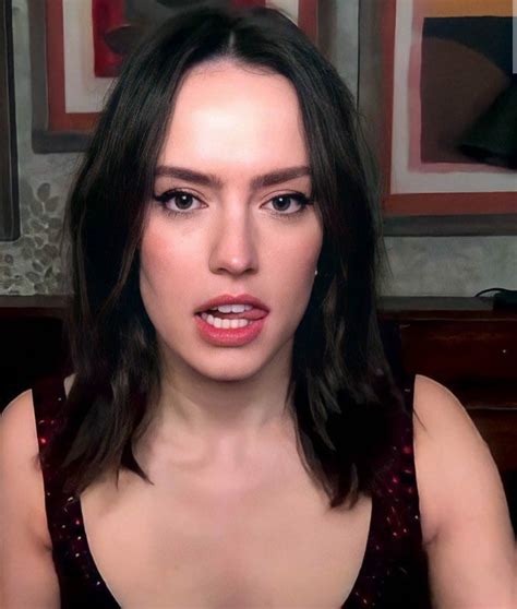 Daisy Ridley Wants Us To Have A Sabercock Fight Untill We Lose Control And Fuck Each Other