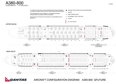 Qantas Revamps Airbus A New Seating Chart Shows Less Business Class