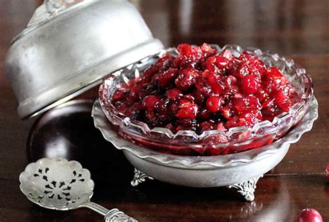 Raw Cranberry Sauce Recipe Leites Culinaria