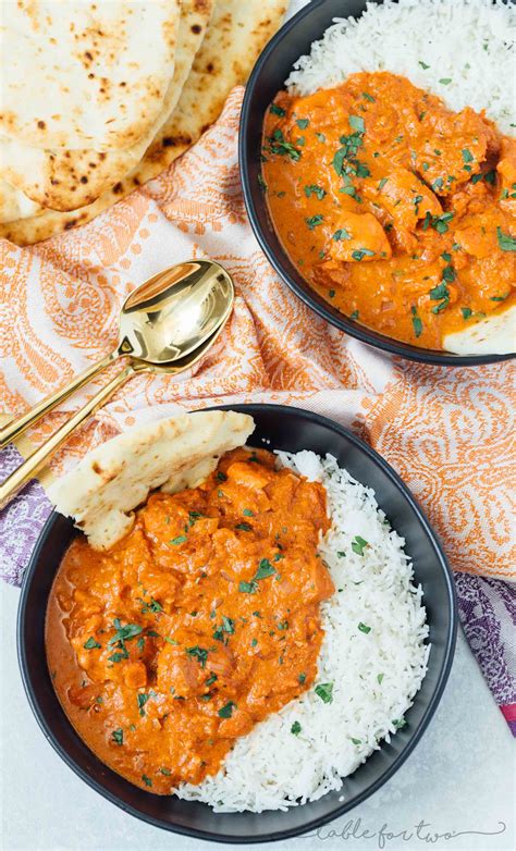 Stovetop Butter Chicken Classic Indian Dish Butter