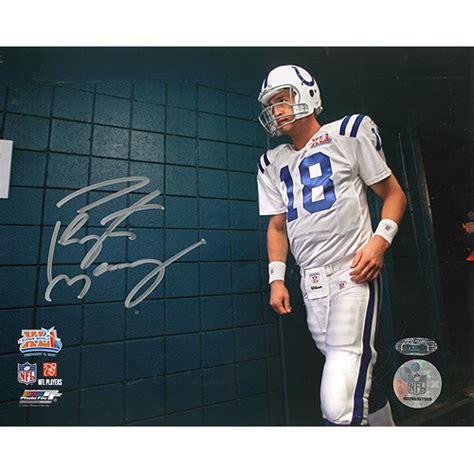 Peyton Manning Autographed 8x10