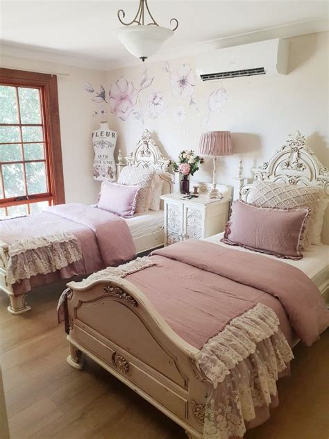 French country with a touch of ms. Country French Style Girls Bedroom | Girls bedroom ...