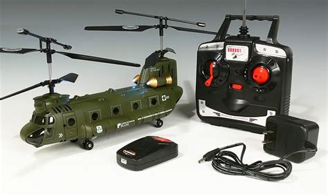 Chinook Large Rc Army Helicopter Ch 47 Us Military Transporter Syma