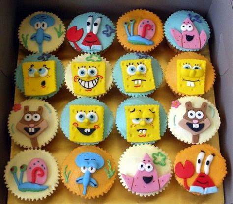 spongebob cupcake spongebob birthday party spongebob cake spongebob birthday