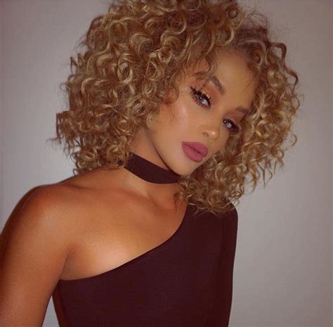 The curly hair is perfect for straightening purposes. Beautified | Permed hairstyles, Curly hair styles, Hair styles