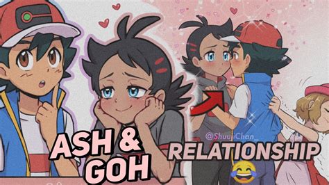 Ash Goh Relationship In Pokemon Journey Gay Explain YouTube