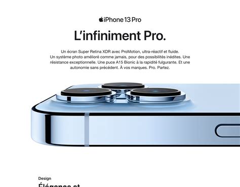 Apple Iphone 13 Pro 256 Go Bleu Alpin Amazonfr