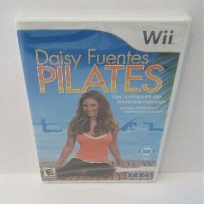 Daisy Fuentes Pilates Nintendo Wii Brand New Sealed