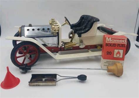 Vintage Malins Mamod Steam Powered Toy Car English Antique Antique
