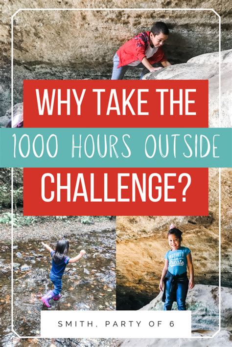 This Year Were Taking The Challenge 1000 Hours Outside Smith