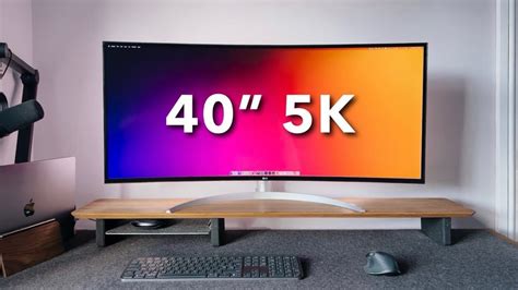 New Lg 5k2k Ultrawide Monitor Review 40wp95c