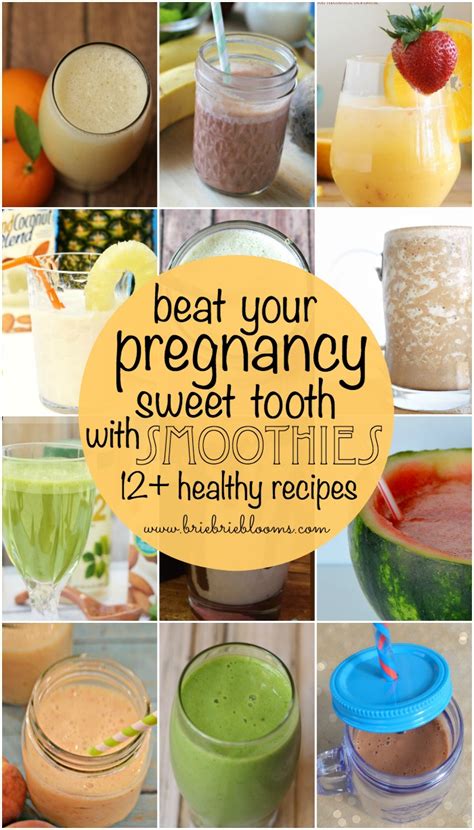During your pregnancy, you'll probably get advice from everyone. Healthy pregnancy smoothie recipes - Brie Brie Blooms