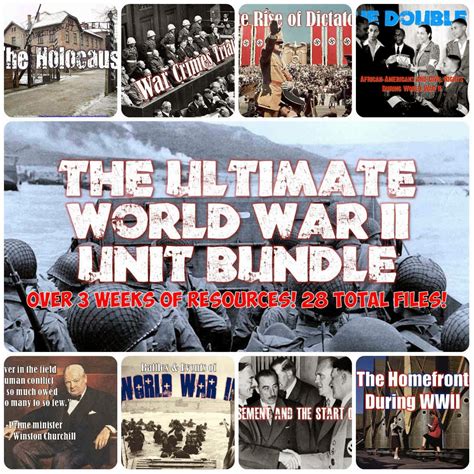 Students Of History Entire World War Ii Lesson Plan Unit Bundle