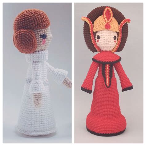 Padmé Amidala And Princess Leia Crochet Patternamigurumi Etsy