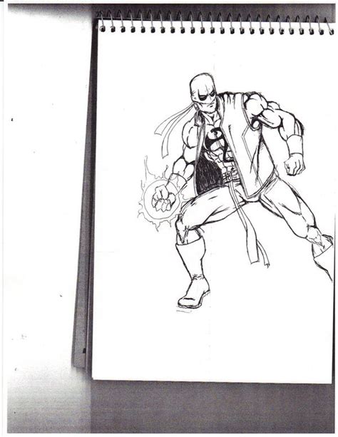 Iron Fist Sketch By Gwdill On Deviantart