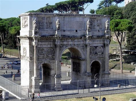 Arco Di Costantino Roma Viaggiart