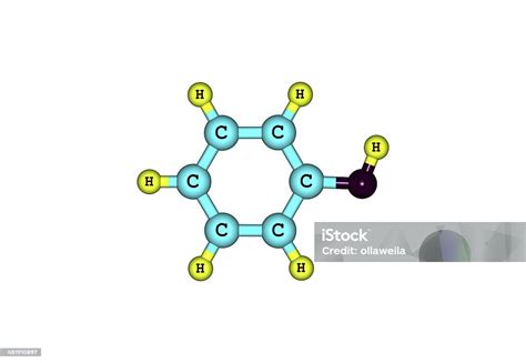 Phenol Molecular Structure Isolated On White Stock Photo Download