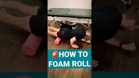 Foam Rolling 101 Shorts Youtube