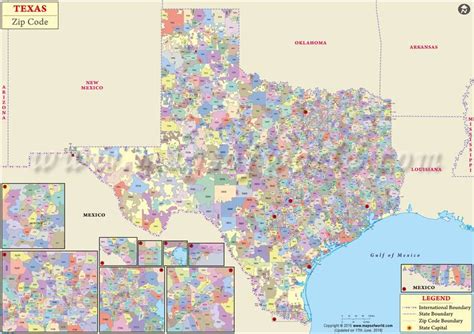 North Texas Zip Code Map World Map Without Borders 2020