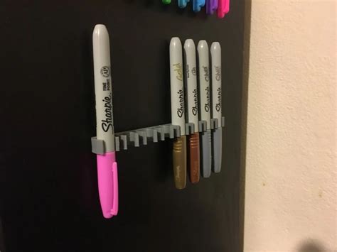 Sharpie Holder Rack X8 By Dlnt Thingiverse Makerbot Love Tips Laser
