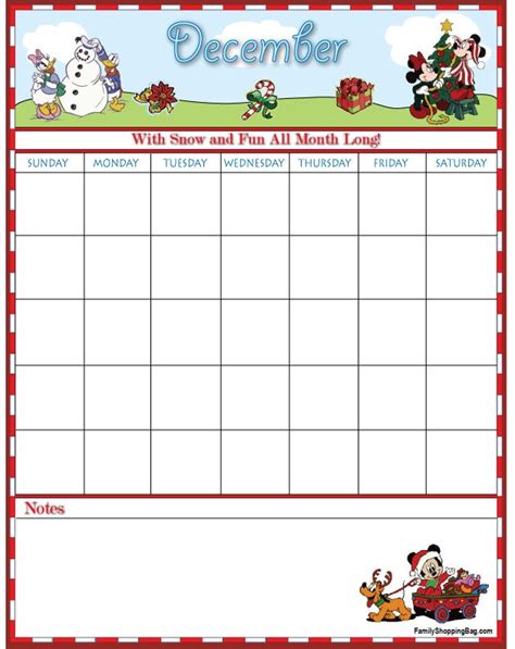 And be sure to come back to d23.com throughout the year. disney printable december calendar page | christmas ...
