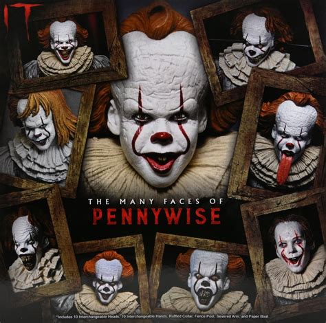 The Many Faces Of Pennywise New Pennywise Figure From Neca Includes